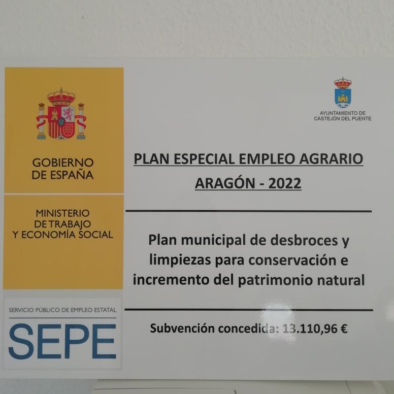 Imagen Plan Municipal de desbroces y limpiezas en Castejón del Puente