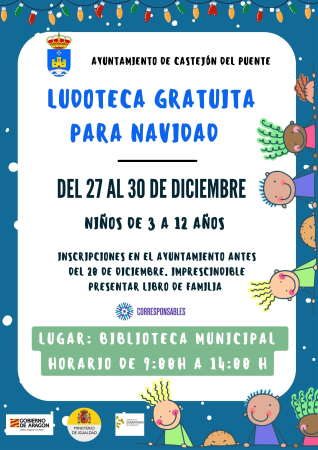 Imagen Ludoteca de Navidad en Castejón del Puente