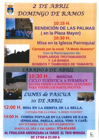 Actos de Semana Santa en Castejón del Puente