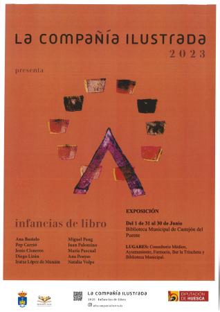 Imagen Exposición "Infancias de Libro". La Compañía Ilustrada 2023