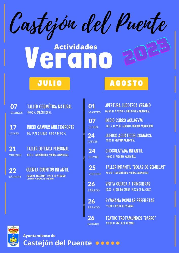 Imagen Actividades verano 2023