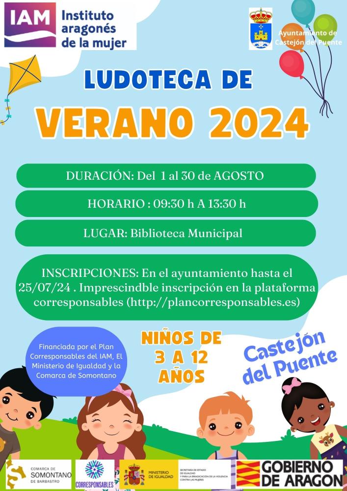 Imagen Ludoteca de verano en Castejón del Puente