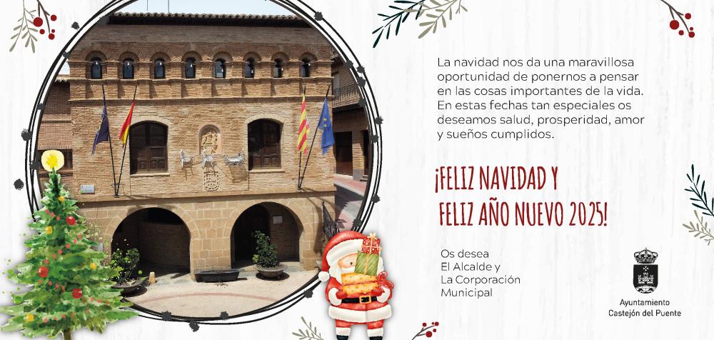 Imagen Castejón del Puente celebra la Navidad con un completo programa de actividades y felicita a vecinos y visitantes