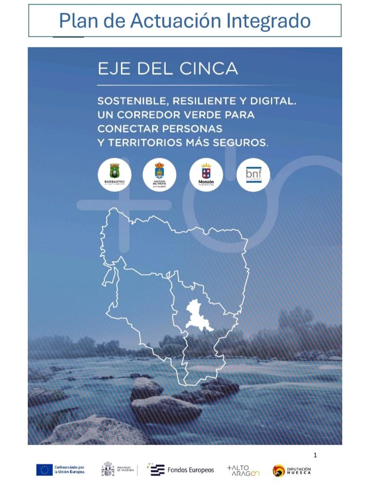 Imagen Área urbana funcional Eje del Cinca