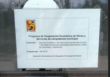 Imagen Finalizada la rehabilitación de la antigua estación de tren de Castejón del Puente