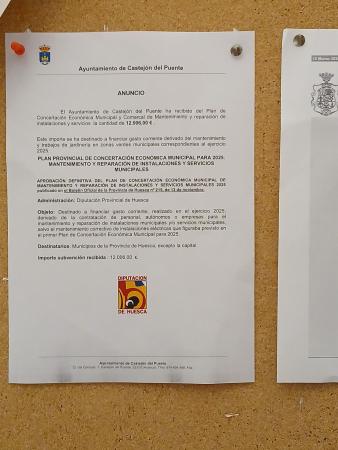 Plan de Concertación Económica Municipal y Comarcal : Mantenimiento y...