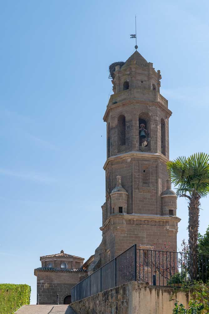 Imagen: Castejón del Puente. Torre de la iglesia de la Asunción