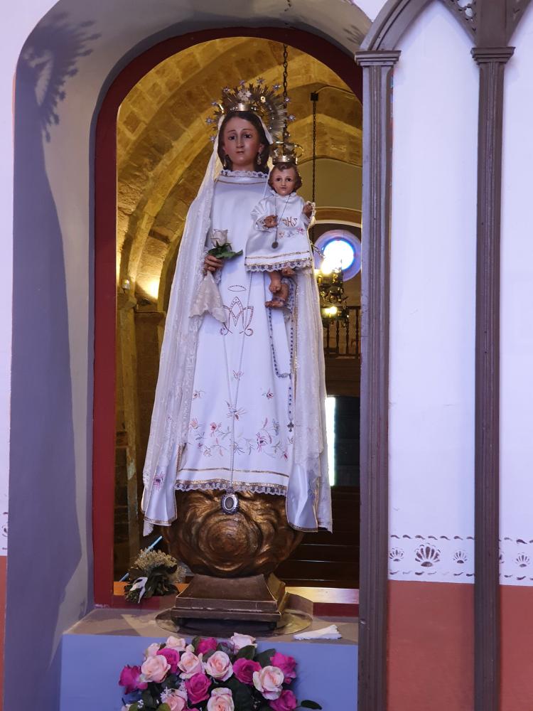 Imagen: Castejón del Puente. Virgen de La Bella